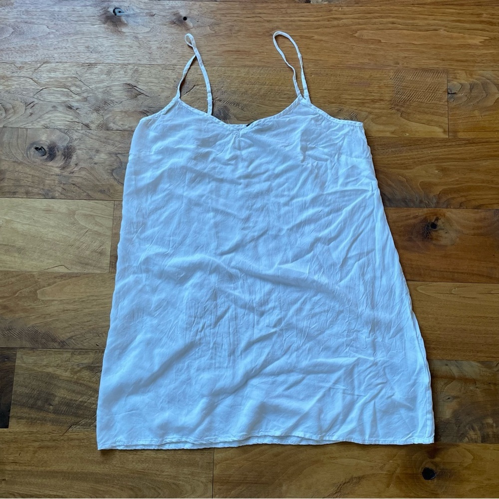 J. Crew White Ruffle Sleeve Amelia Maxi Shirt Dress in Cotton Poplin Size S - Picture 13 of 15
